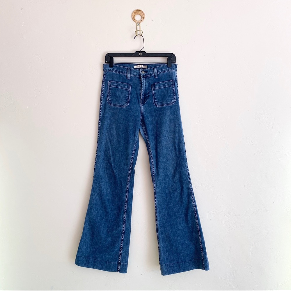 J Brand Bette Mystery High Rise Flare Jeans